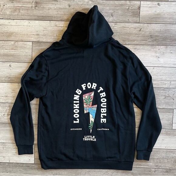 Little Trouble | Looking For Trouble Hoodie | Size: XXL - Picture 1 of 9